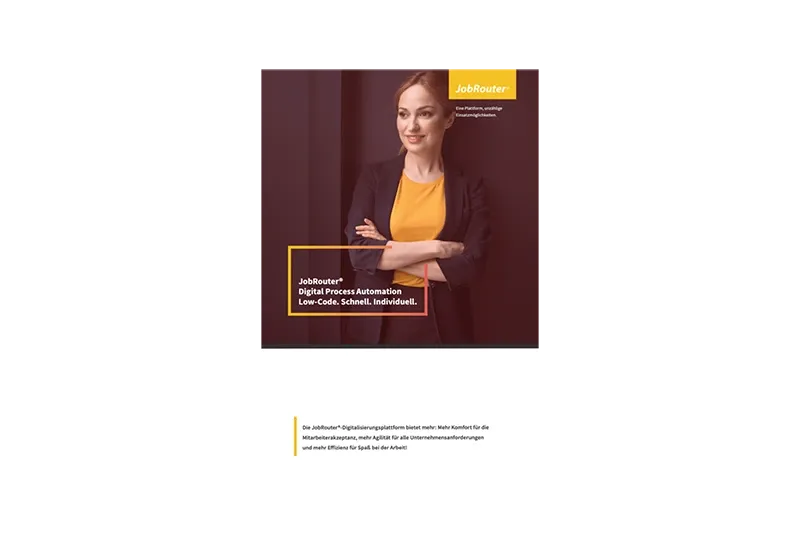 Digitale Prozessautomatisierung mit JobRouter